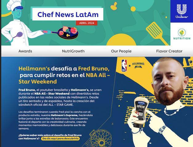Newsletter Digital BU Foods