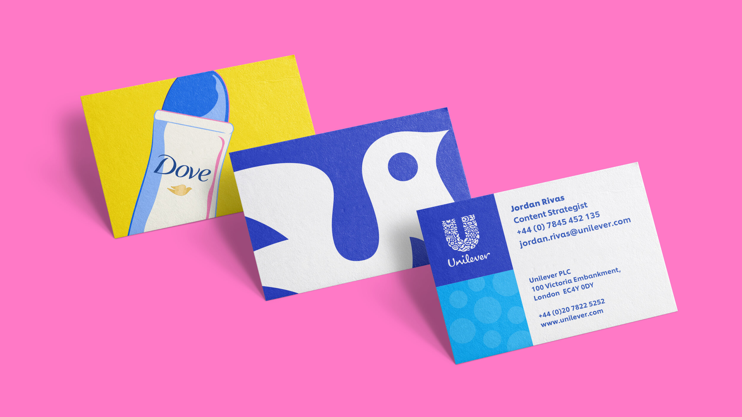 Unilever Business Cards